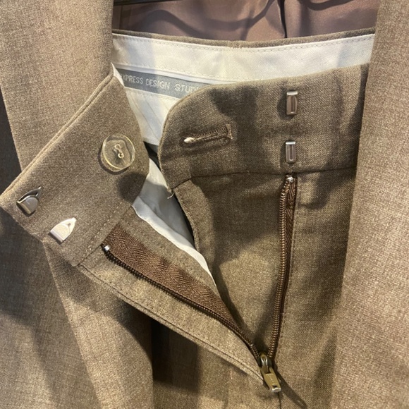 Express Suit Sz 12 Tan - Picture 5 of 10